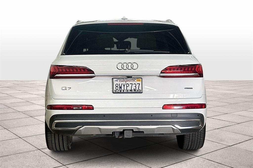 used 2021 Audi Q7 car, priced at $37,893