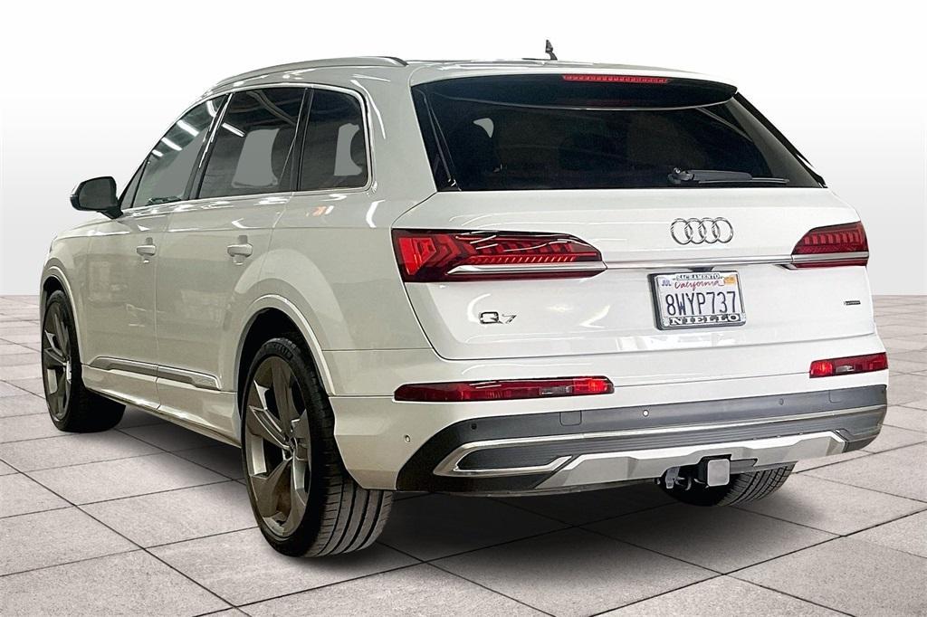 used 2021 Audi Q7 car, priced at $37,893