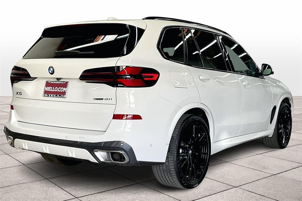 used 2024 BMW X5 car, priced at $67,495