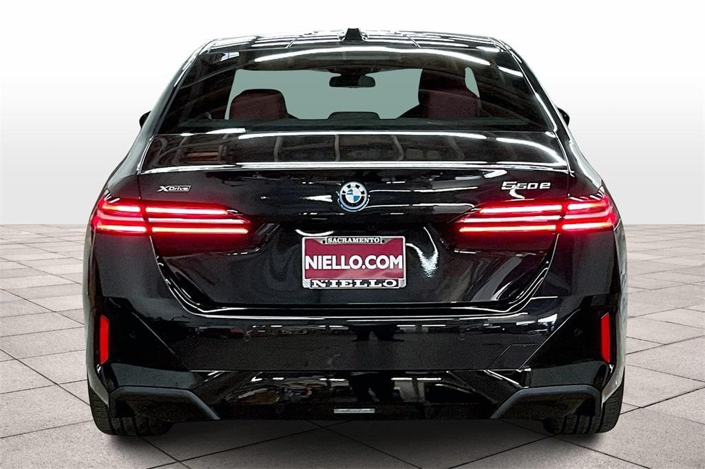 new 2025 BMW 550e car, priced at $80,125