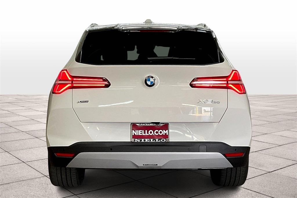 new 2025 BMW X3 car, priced at $55,410