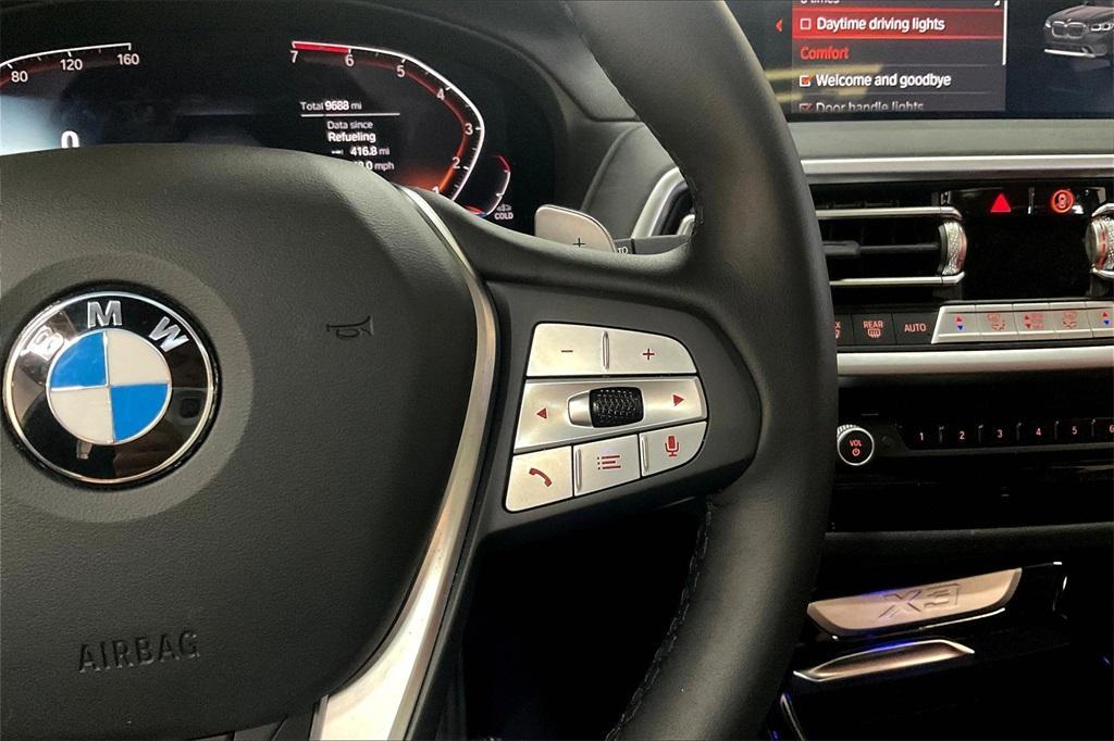 used 2024 BMW X3 car, priced at $46,350