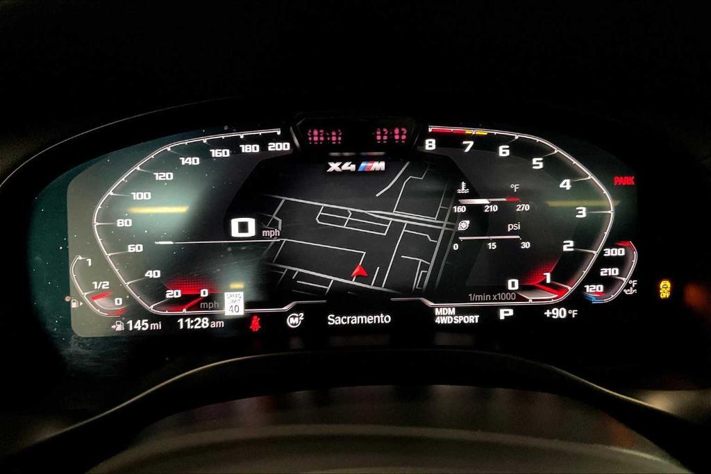 used 2022 BMW X4 M car, priced at $57,697