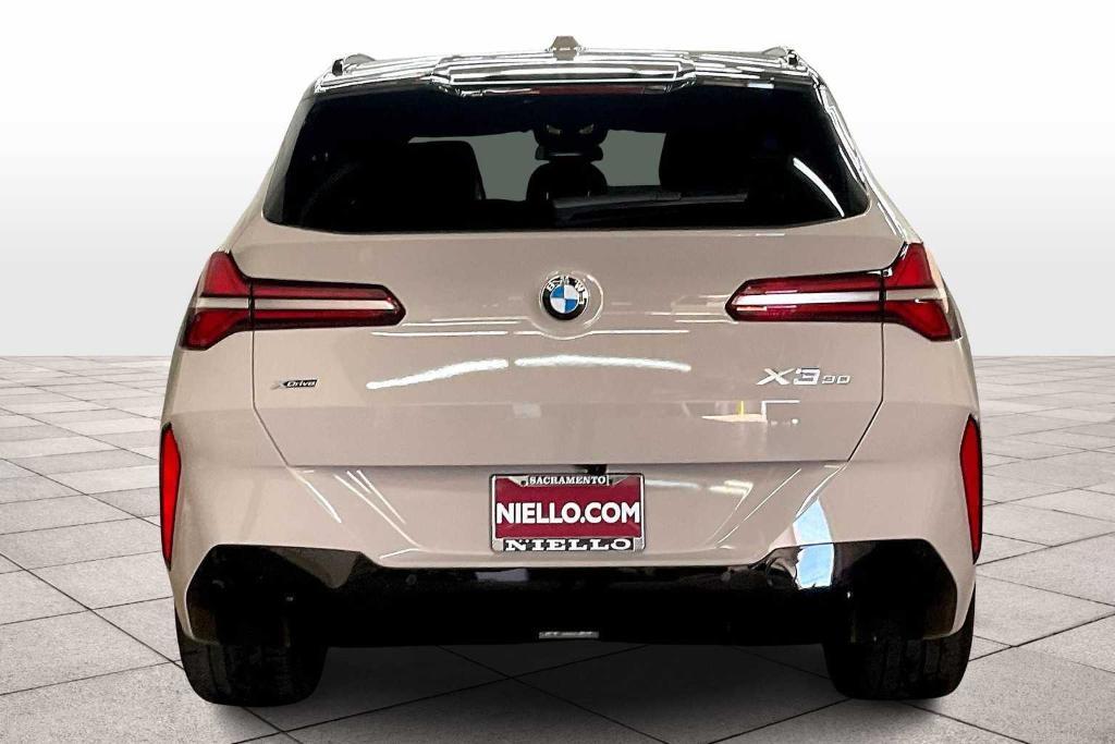 new 2025 BMW X3 car, priced at $58,650