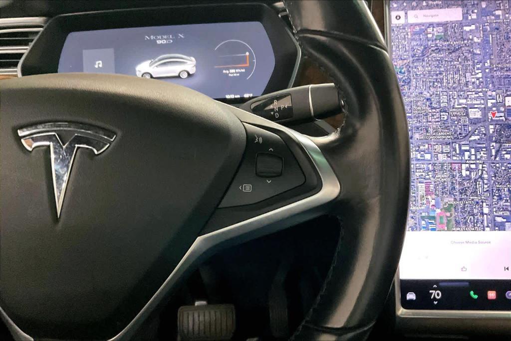 used 2017 Tesla Model X car, priced at $21,853