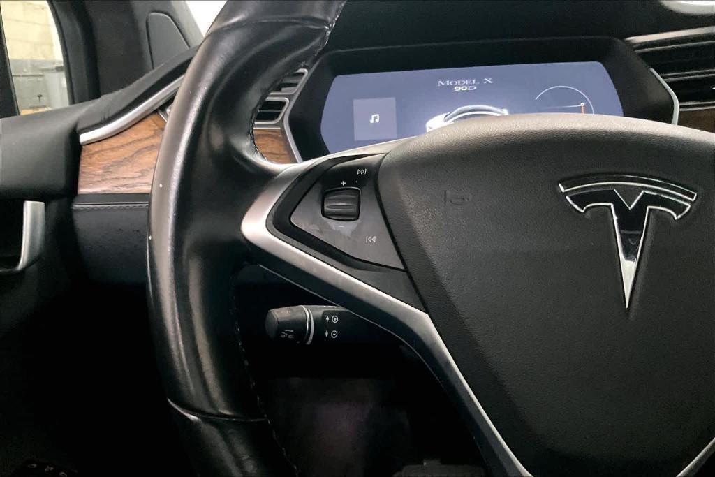 used 2017 Tesla Model X car, priced at $21,853