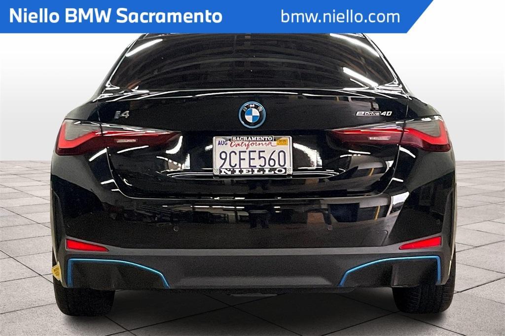 used 2022 BMW i4 Gran Coupe car, priced at $36,283