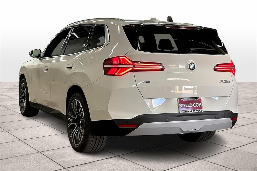 new 2025 BMW X3 car, priced at $55,610
