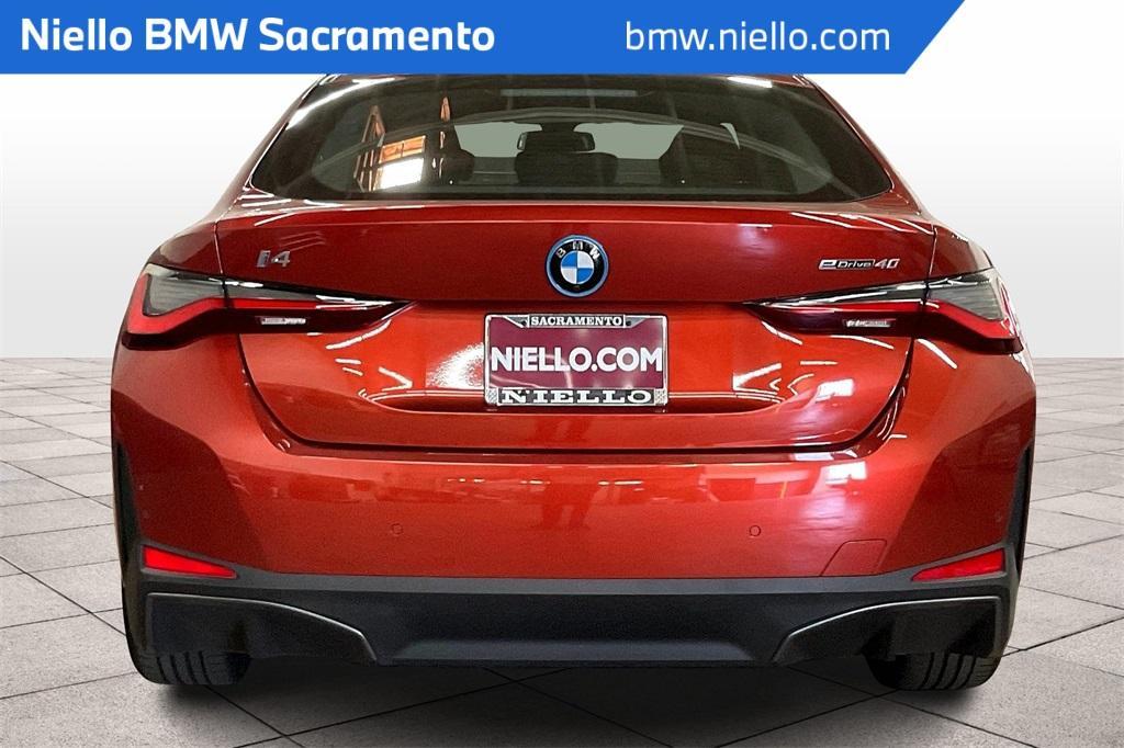 used 2024 BMW i4 Gran Coupe car, priced at $48,698
