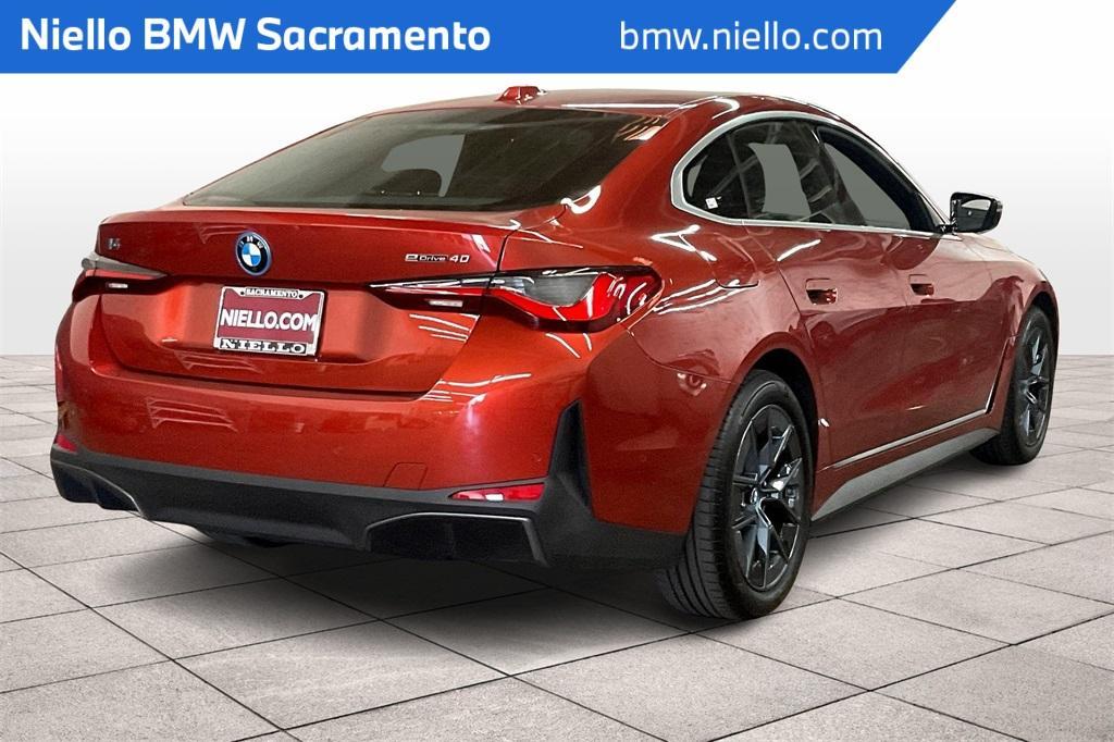 used 2024 BMW i4 Gran Coupe car, priced at $48,698