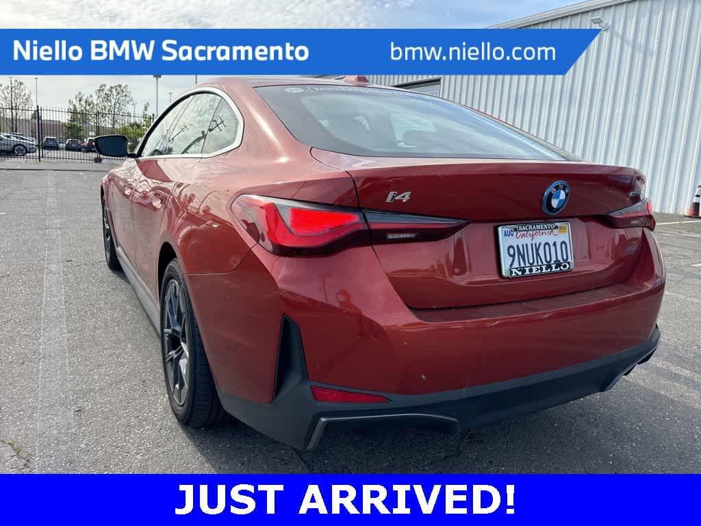 used 2024 BMW i4 Gran Coupe car, priced at $48,998