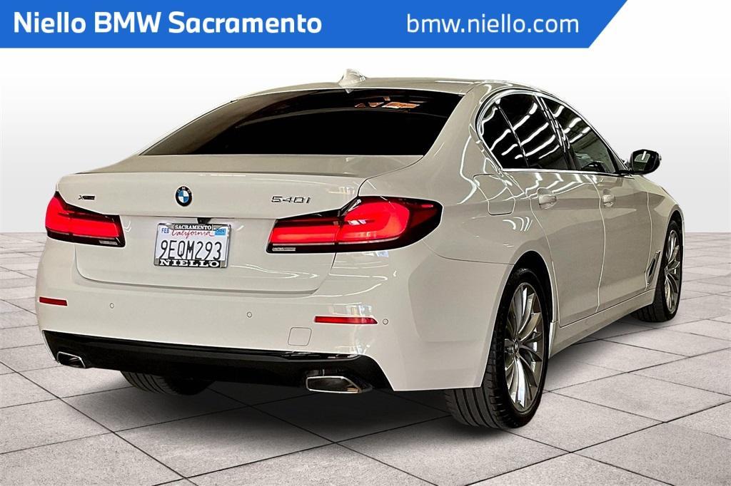 used 2023 BMW 540 car, priced at $49,994