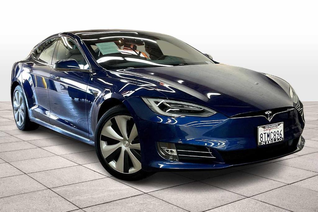 used 2021 Tesla Model S car, priced at $35,494