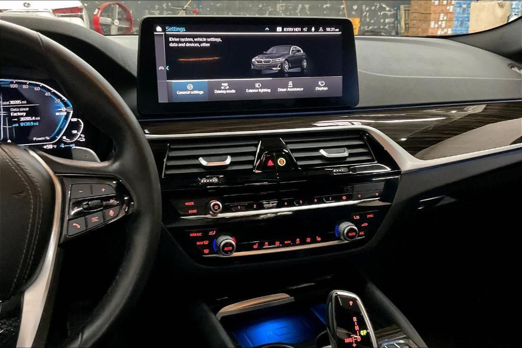 used 2023 BMW 530e car, priced at $34,652