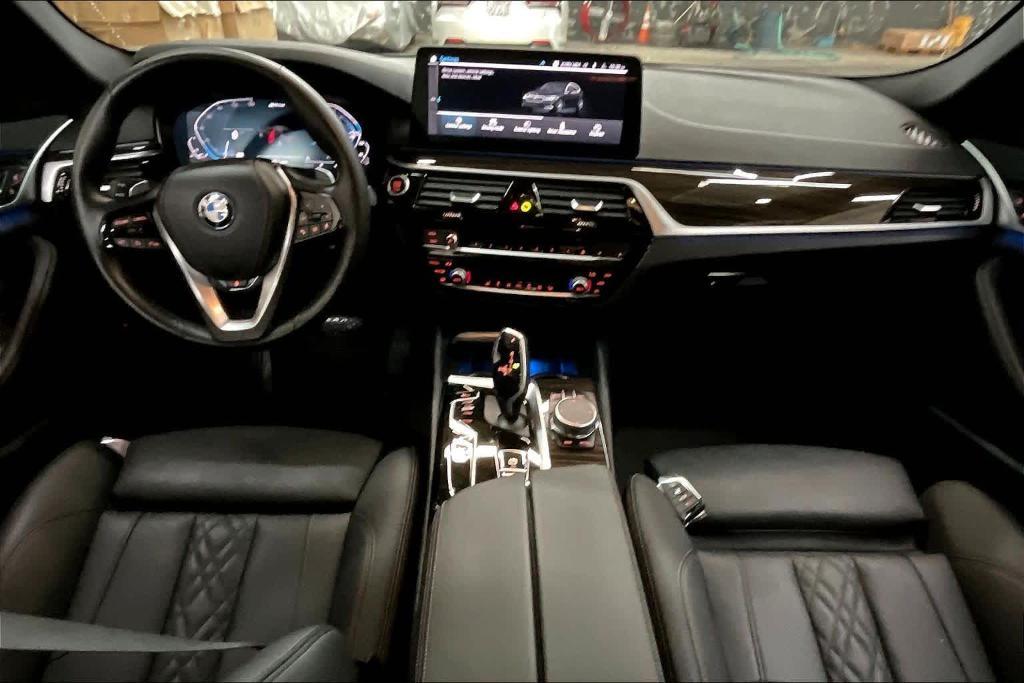 used 2023 BMW 530e car, priced at $34,652