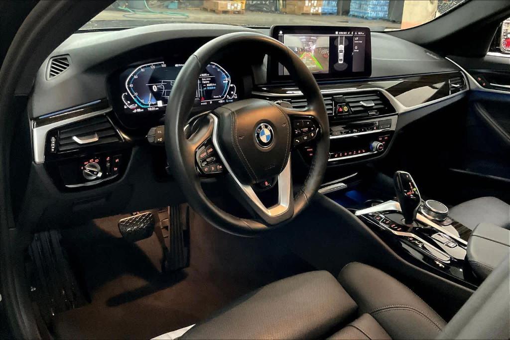 used 2023 BMW 530e car, priced at $34,652