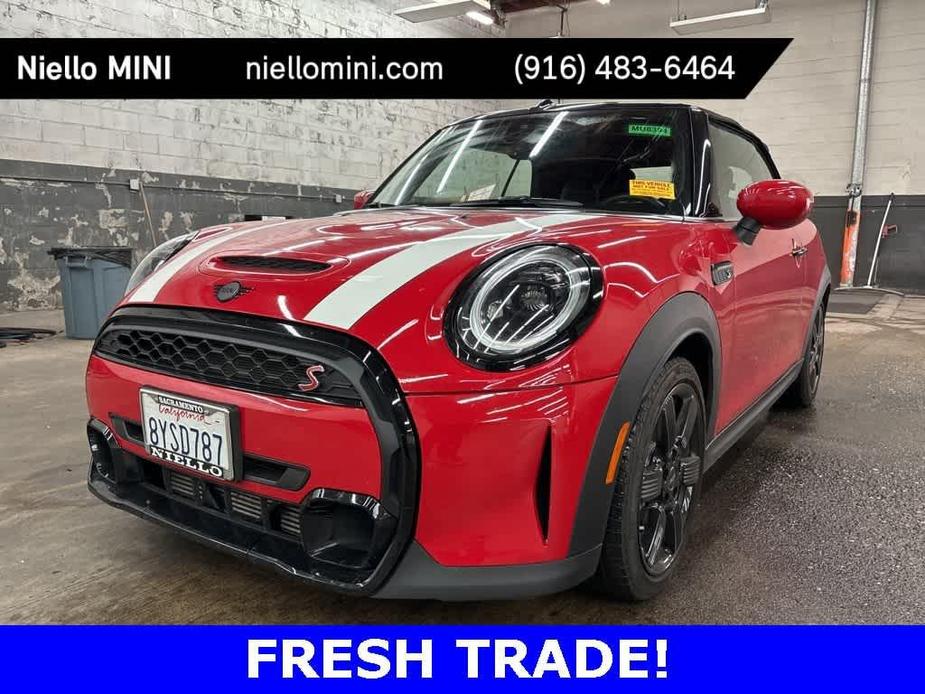 used 2022 MINI Convertible car, priced at $27,997