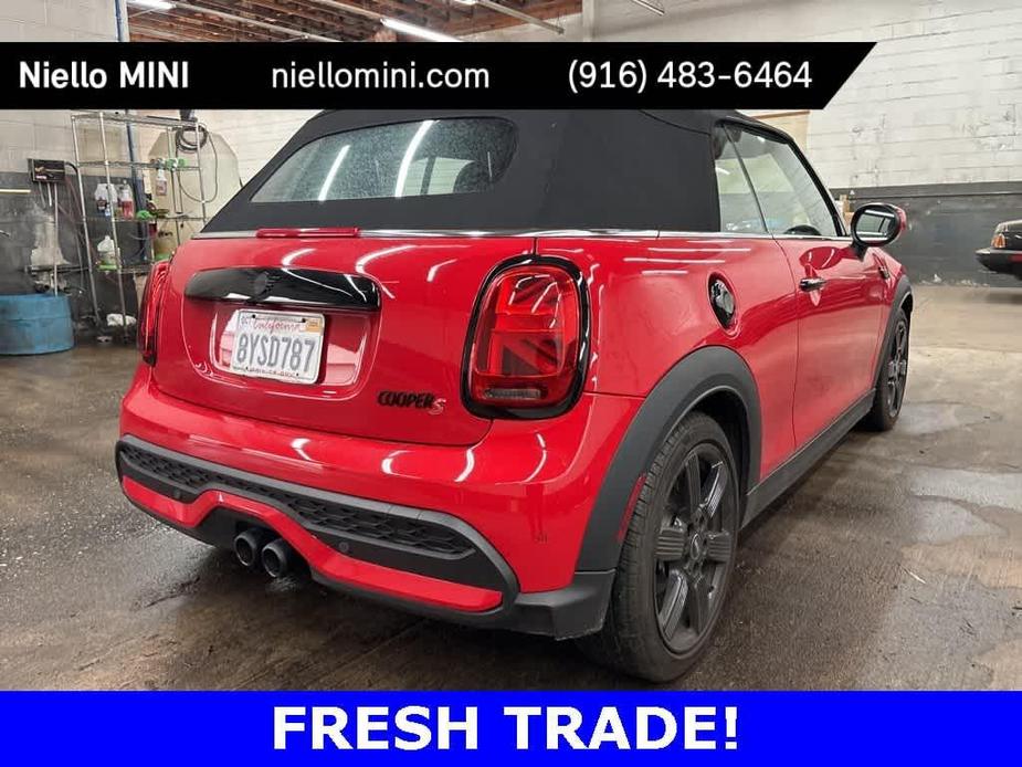 used 2022 MINI Convertible car, priced at $27,322