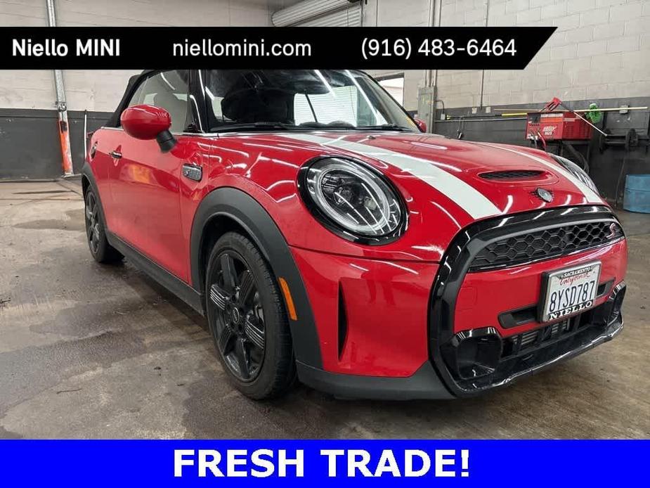 used 2022 MINI Convertible car, priced at $27,322