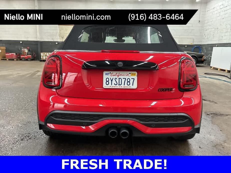 used 2022 MINI Convertible car, priced at $27,322