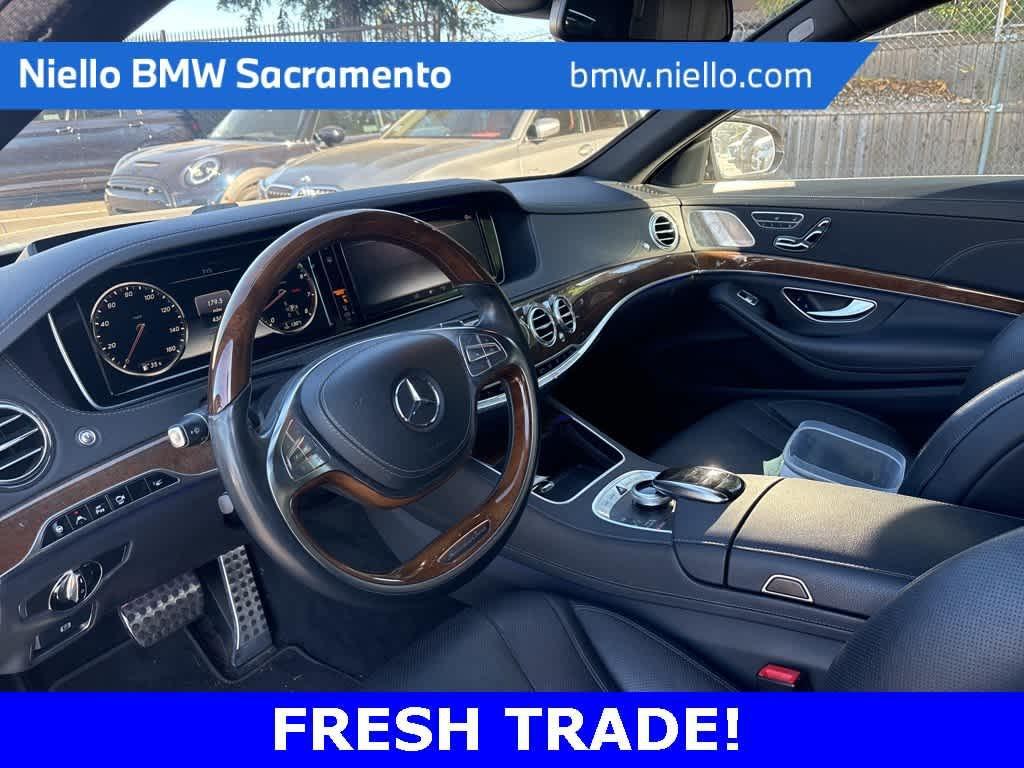 used 2015 Mercedes-Benz S-Class car, priced at $29,992
