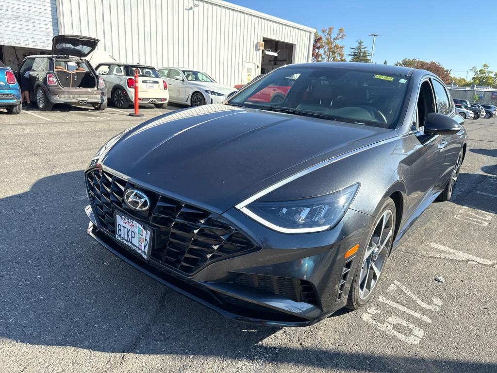 used 2021 Hyundai Sonata car, priced at $17,494