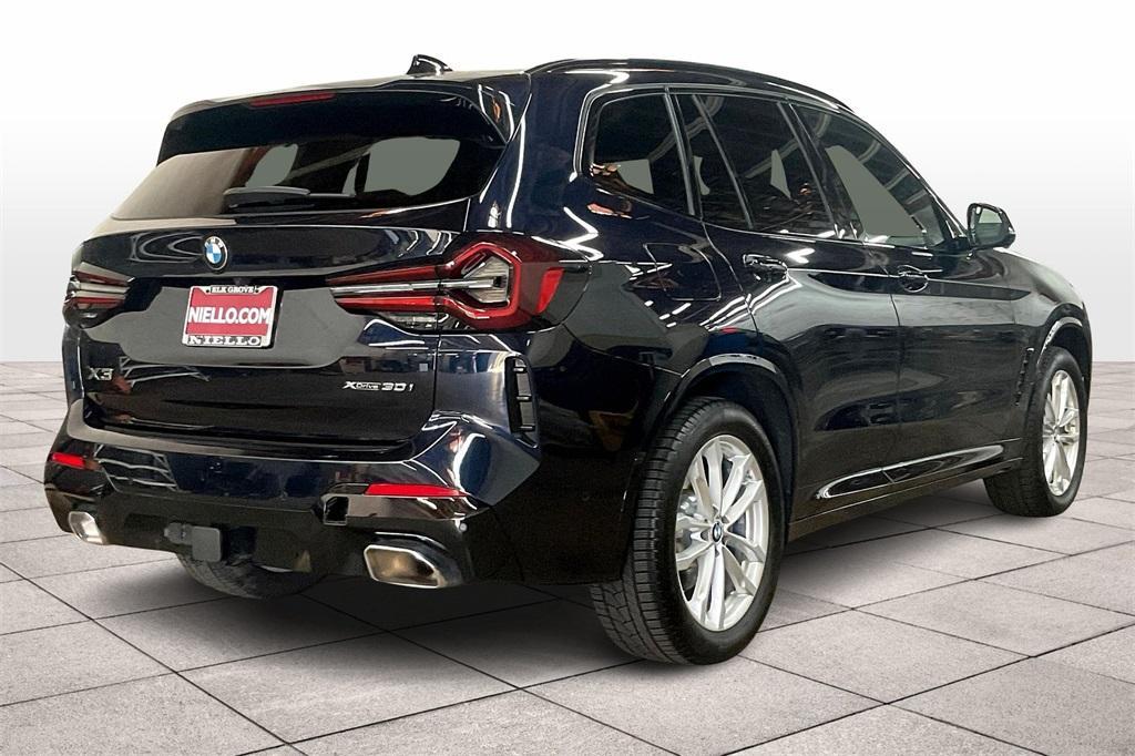 used 2024 BMW X3 car, priced at $49,994