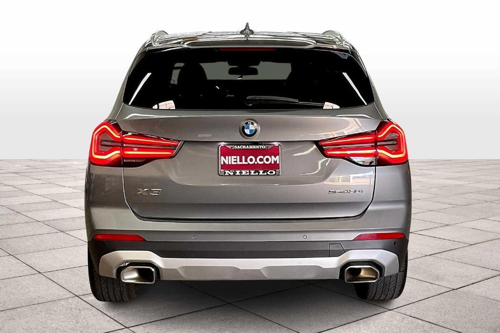 used 2023 BMW X3 car, priced at $33,716