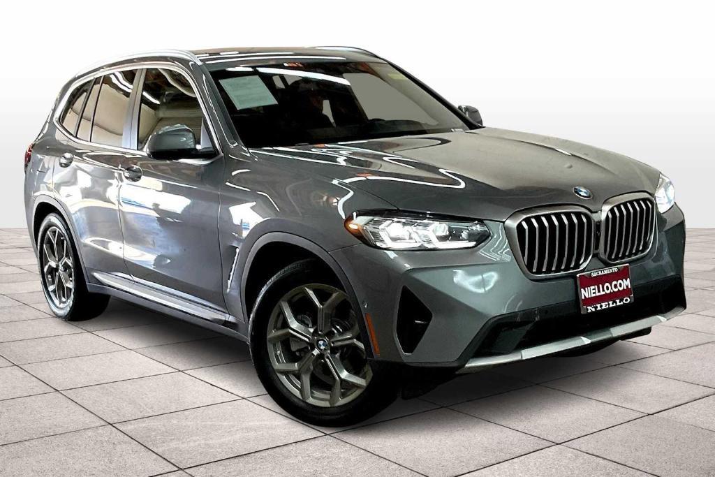 used 2023 BMW X3 car, priced at $33,716