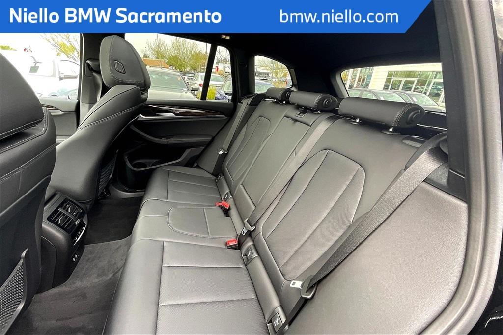 new 2024 BMW X3 car, priced at $46,996