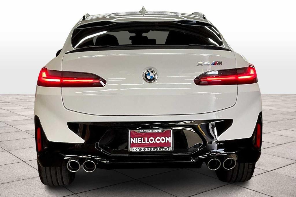 new 2025 BMW X4 M car, priced at $89,485