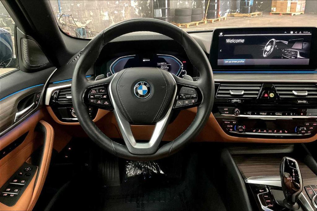 used 2022 BMW 530e car, priced at $32,992
