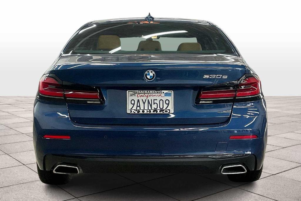 used 2022 BMW 530e car, priced at $32,992