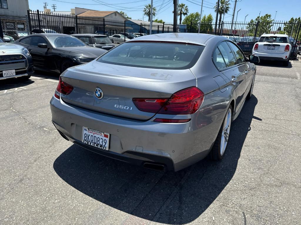 used 2015 BMW 650 Gran Coupe car, priced at $25,264
