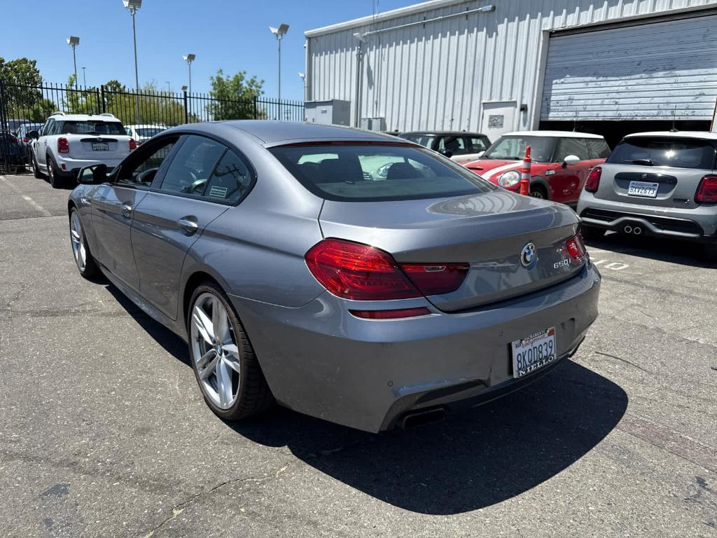 used 2015 BMW 650 Gran Coupe car, priced at $25,264