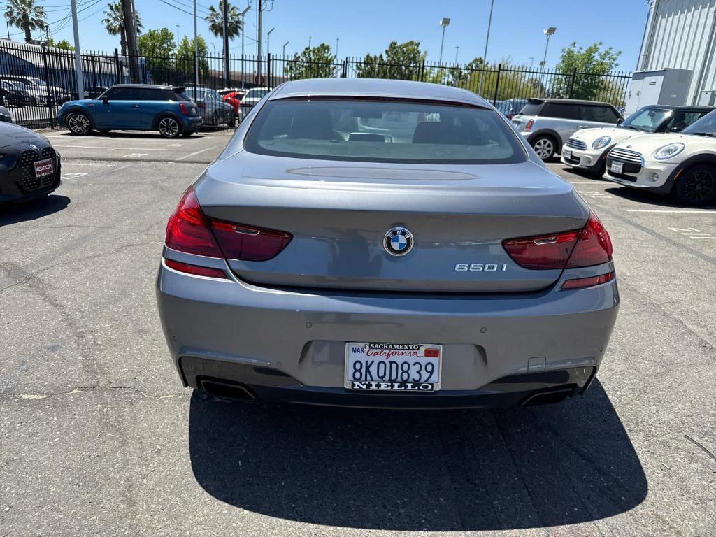 used 2015 BMW 650 Gran Coupe car, priced at $25,264