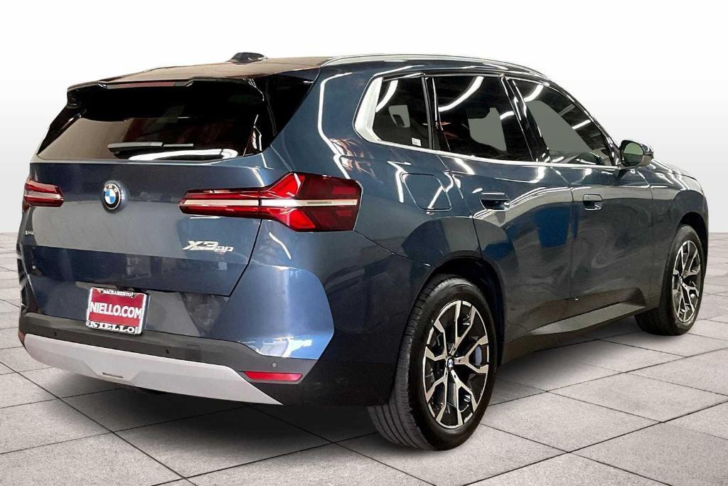 new 2025 BMW X3 car, priced at $53,175