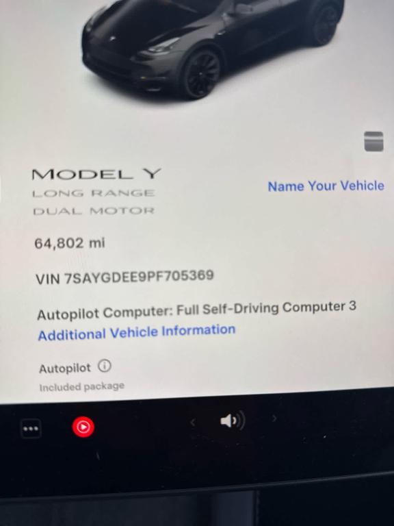 used 2023 Tesla Model Y car, priced at $28,998