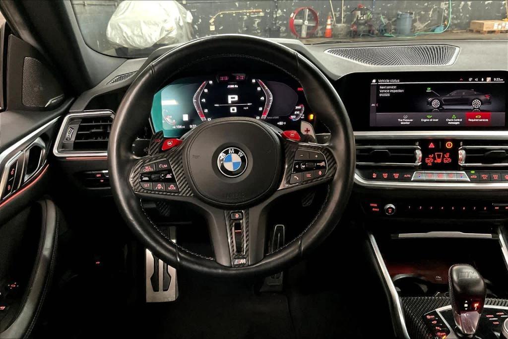 used 2023 BMW M4 car, priced at $74,609