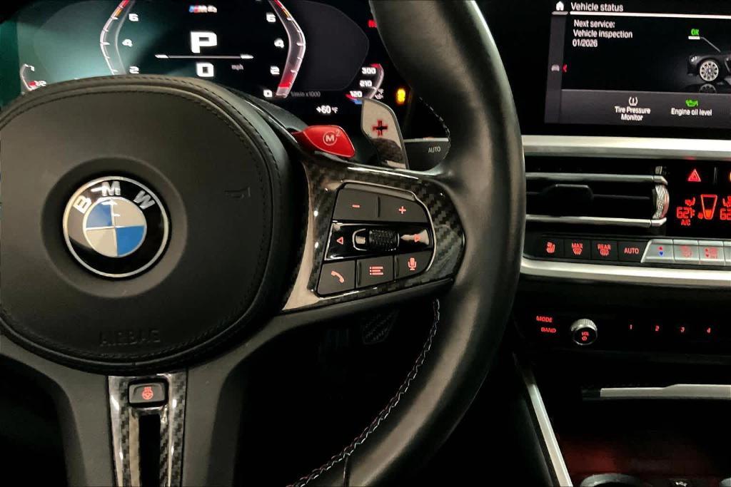 used 2023 BMW M4 car, priced at $74,609