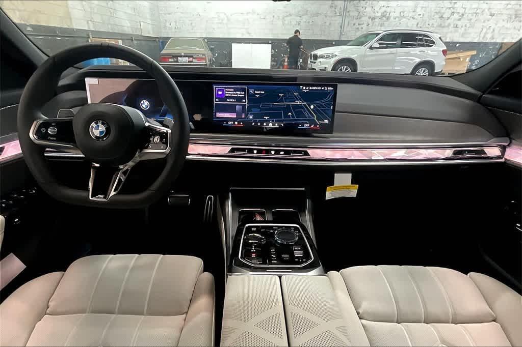 new 2025 BMW 740 car, priced at $105,850