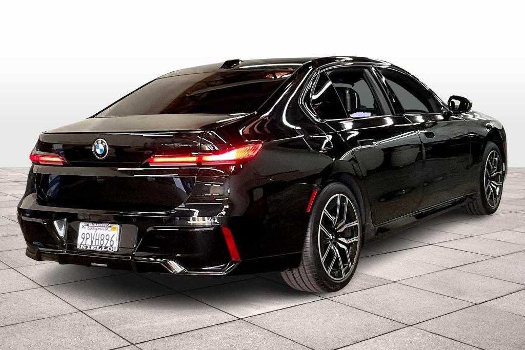 used 2024 BMW 740 car, priced at $71,494