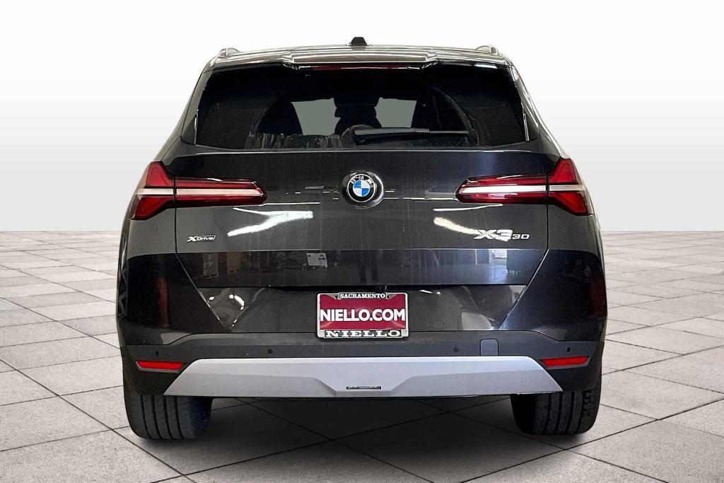 new 2025 BMW X3 car, priced at $55,510