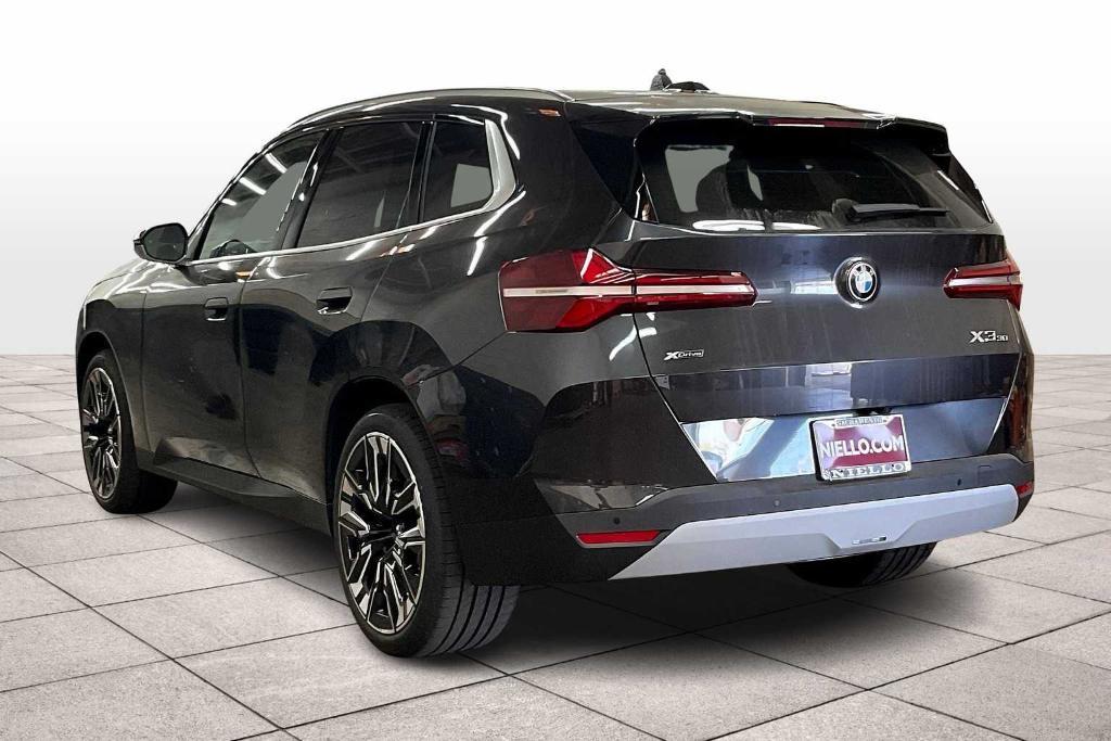 new 2025 BMW X3 car, priced at $55,510