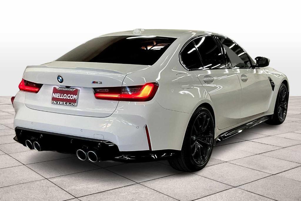 used 2023 BMW M3 car, priced at $79,397