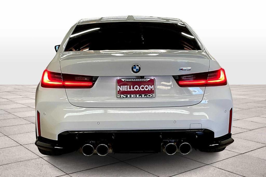 used 2023 BMW M3 car, priced at $79,397