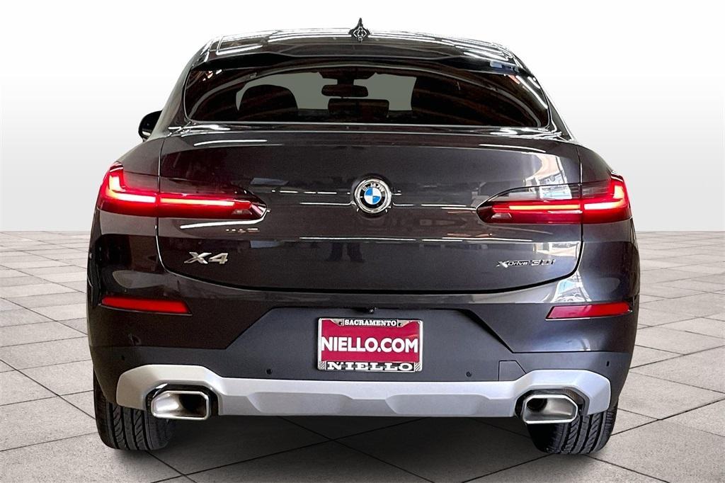 new 2025 BMW X4 car, priced at $60,390