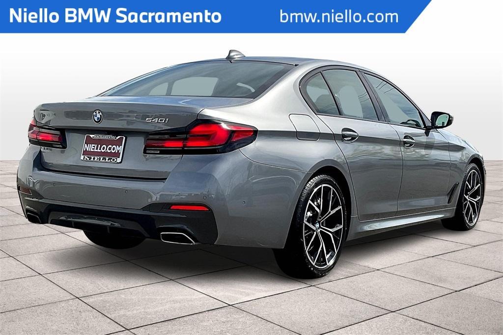 used 2023 BMW 540 car, priced at $44,070