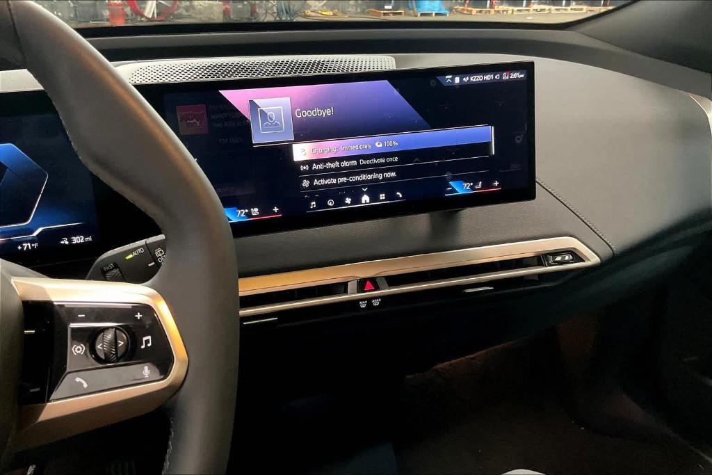new 2025 BMW iX car, priced at $88,998