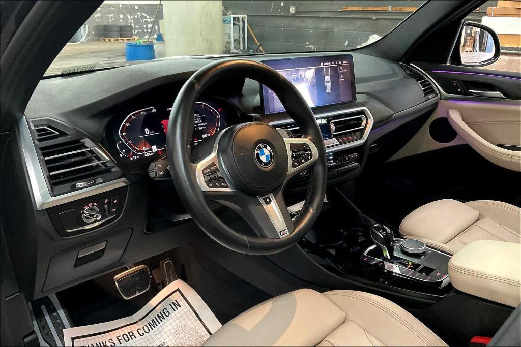 used 2022 BMW X3 car, priced at $34,196